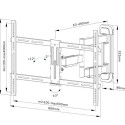 Wall bracket WL40-550BL16 40-65 inch