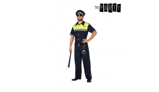Costume for Adults (3 pcs) Police Officer - XS/S