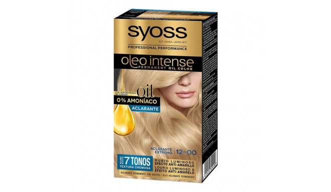 Ammoniaagivaba juuksevärv Syoss Olio Intense Nº 12