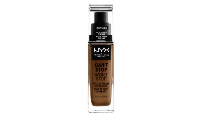 Crème Make-up Base NYX Can't Stop Won't Stop Deep Sable (30 ml)