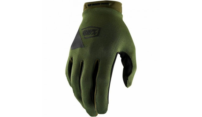 Cycling Gloves 100 % Ridecamp Green - L