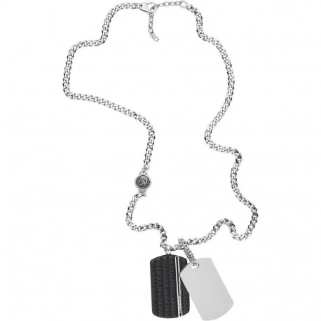 Meeste Kaelakee Diesel DOUBLE DOG TAGS