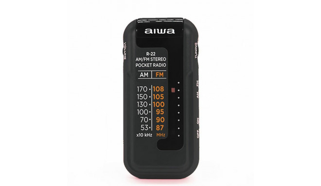 Radio Aiwa R22TN Melns