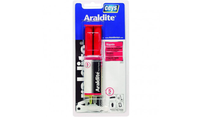 Instant Adhesive Ceys Araldite 510205 Fast 24 ml 2 Pieces