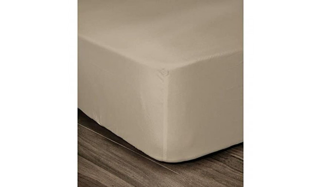 Fitted sheet Lovely Home Beige 90 x 190