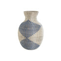 Vase DKD Home Decor Blue Natural Mediterranean 31 x 31 x 50 cm