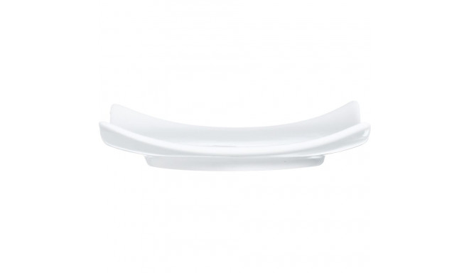 Plate set Arcoroc Appetizer White Ceramic 9,5 cm Squared (6 Units)