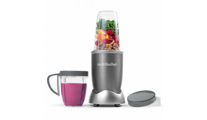 Миксер с колбой Nutribullet 600 W Нержавеющая сталь Серый