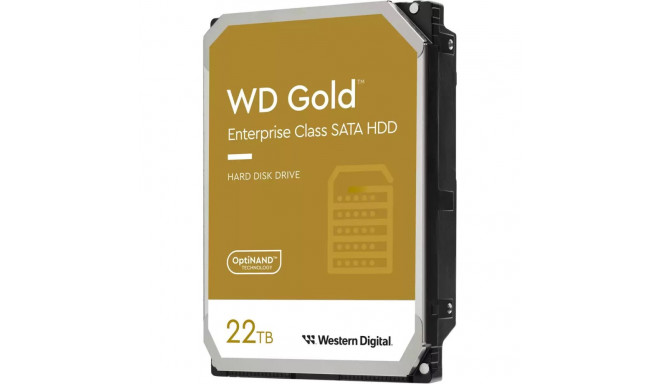 Жесткий диск Western Digital Gold 3,5" 22 TB