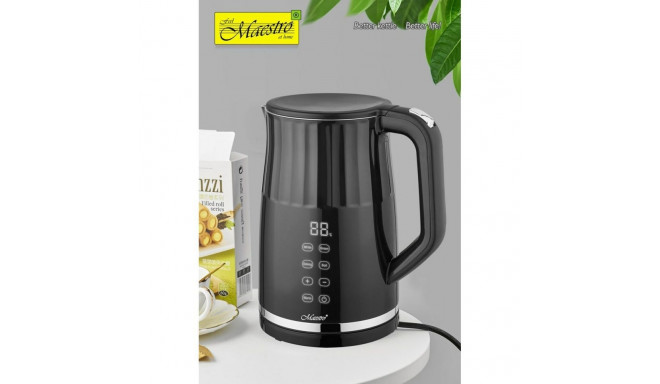 Veekann Feel Maestro MR-049 Must Läbipaistev 2200 W 1,7 L