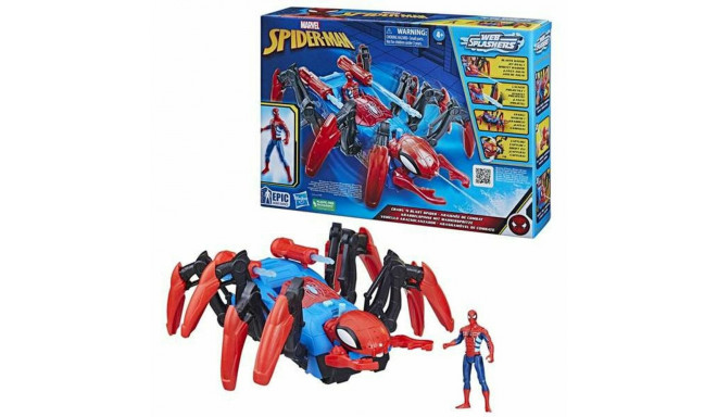 Transportlīdzekļu Rotaļu Komplekts Hasbro Spiderman Lādiņu palaišanas ierīce