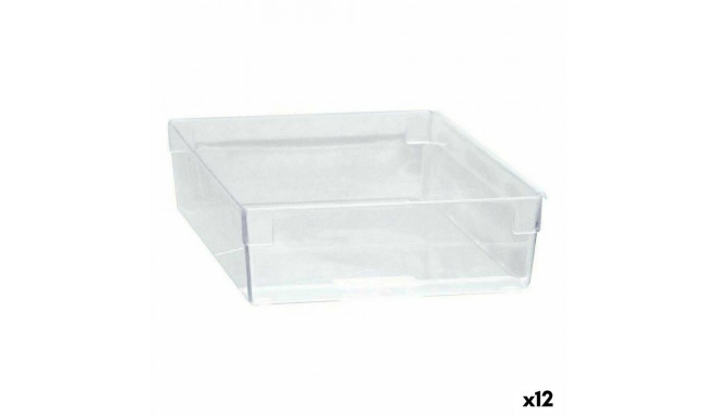 Multi-use Box   Modular Transparent 22,5 x 15,5 x 5,3 cm (12 Units)