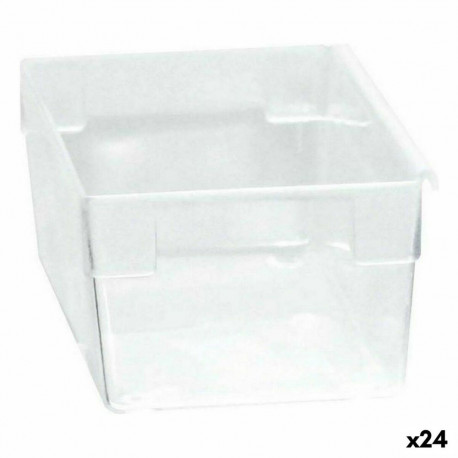 Mitmeotstarbeline Karp Modulaarne Läbipaistev 15 x 8 x 5,3 cm (24 Ühikut)