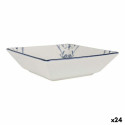 Bowl La Mediterránea Rosetta Porcelain 18 x 18 x 5 cm (24 Units)