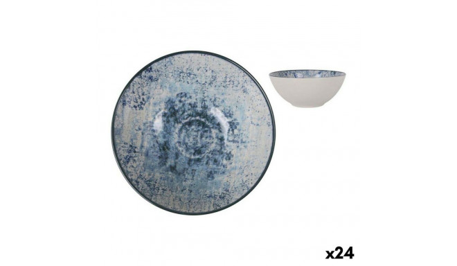 Bowl La Mediterránea Electra Porcelain Ø 16 x 7 cm (24 Units)