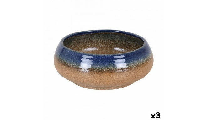 Salad Bowl Inde STONEWARE CARIBIAN 21 x 8 cm (3 Units)