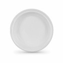 Set of reusable plates Algon White 22 x 22 x 1,5 cm (36 Units)