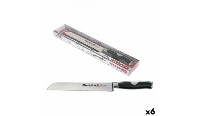 Bread Knife Quttin Moare (22 cm) 6 Units 3 mm