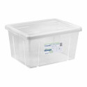 Storage Box with Lid Tontarelli Linea box 29 L 47 x 36 x 24,5 cm (6 Units)