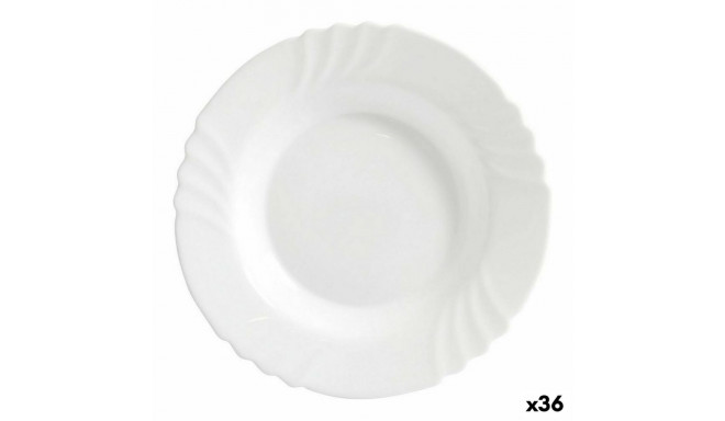 Deep Plate Bormioli Ebro Ø 23 x 3 cm (36 Units)