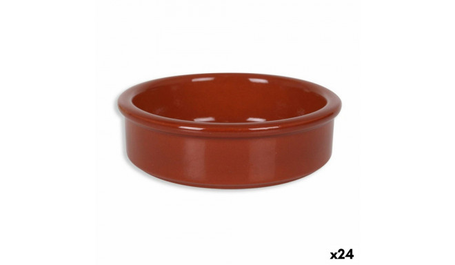 Saucepan Azofra Brown Baked clay (24 Units)