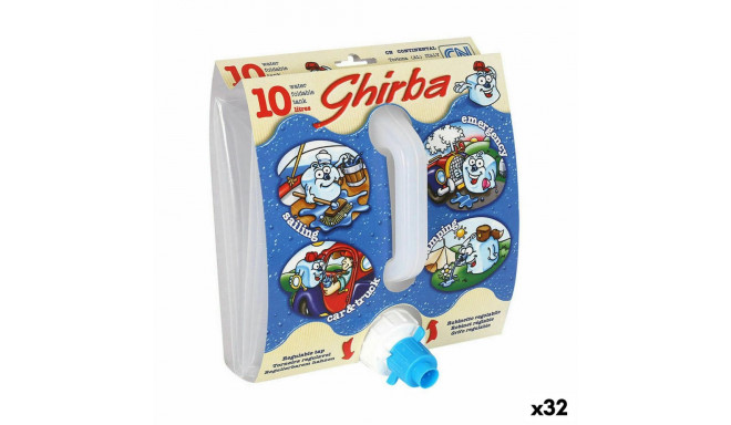 Bottle GHIRBA Foldable 22 x 22 x 22 cm (32 Units)