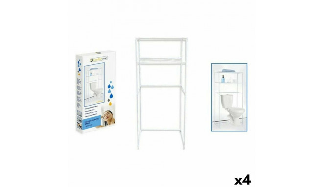 Bathroom Shelves Confortime 158757 Metal 61 x 28 x 134 cm (4 Units) (61 x 28 x 134 cm)