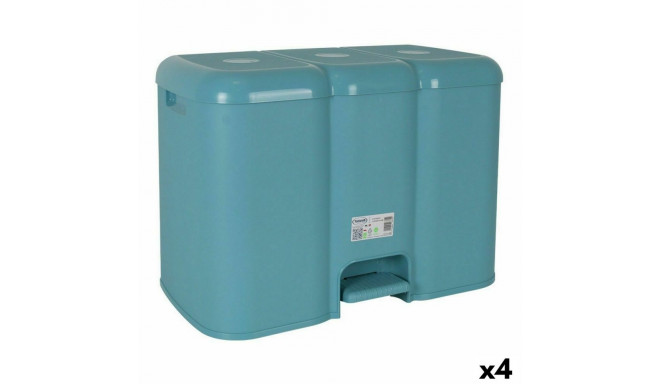 Waste bin Tontarelli Patty Blue (4 Units)