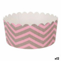 Küpsetusvorm Quttin Roosa 6 Tükid, osad 12 x 6 cm (12 Ühikut)