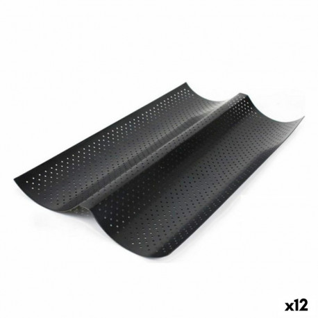 Bagettivorm Quttin 123899 Double 37,8 x 16,5 x 2 cm (12 Ühikut)