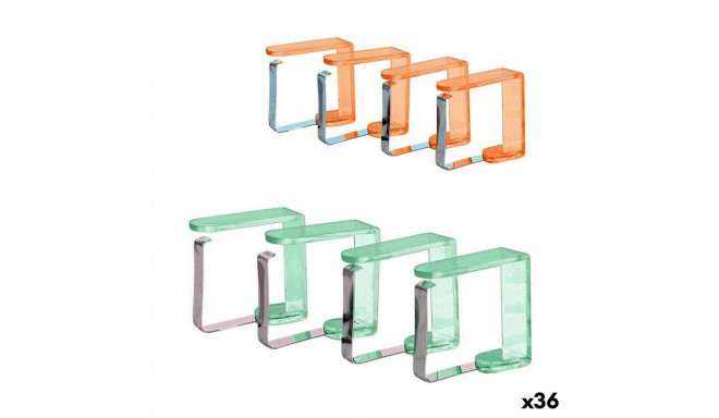 Laualina Klamber 4,5 x 4,3 cm (4 Tükid, osad) (36 Ühikut)