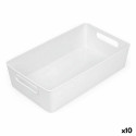 Daudzfunkcionāls grozs Confortime Balts 38 x 22 x 9,5 cm (10 gb.)