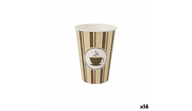 Klaaside komplekt Algon Papp Kohv 40 Tükid, osad 220 ml (16 Ühikut)