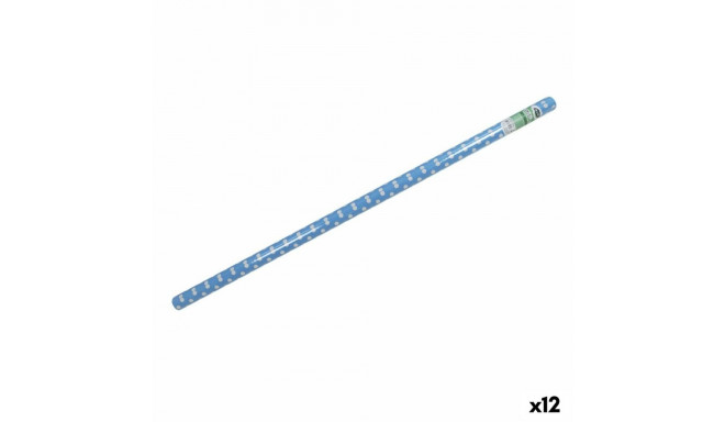 Galdauts rullī Algon Papīrs Plankumi Zils 120 x 500 cm (12 gb.)