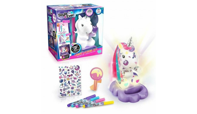 Illuminated Unicorn Canal Toys Cosmic Unicorn Lamp to Decorate Collector's Editio Multicolour