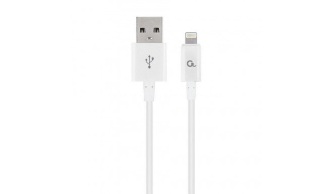 Valgustuskaabel Cablexpert CC-USB2P-AMLM-1M-W 1 m