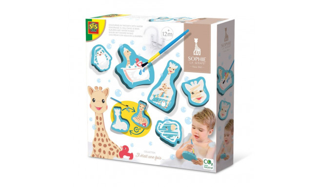 Bath Toys SES Creative Sophie La Girafe Water colouring