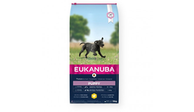 Sööt Eukanuba Puppy Laps/Noor Kana 15 kg