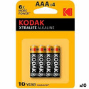 Patareid Kodak Xtralife LR03 AAA 4 Tükid, osad (10 Ühikut)