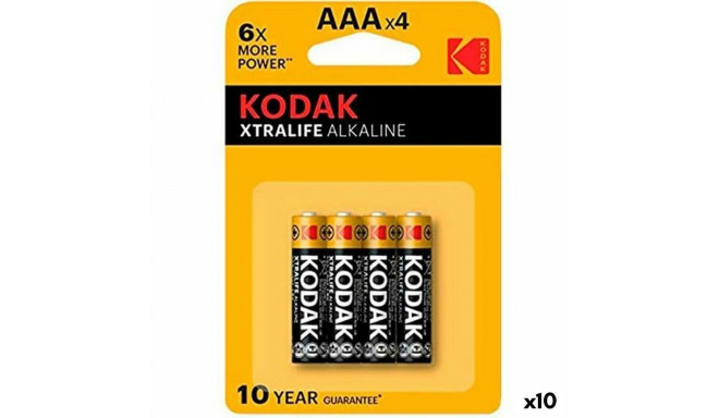 Батарейки Kodak Xtralife LR03 AAA 4 Предметы (10 штук)