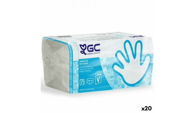 Disposable Towel GC Xtrasec C3920 White 196 Pieces 20 Units