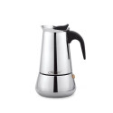 Itaalia Kohvikann Feel Maestro MR-1660-4 Must Hõbedane Roostevaba teras 18/10 200 ml 4 Kubki
