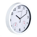 Wall Clock Esperanza EHC016W White Glass Plastic 25 cm