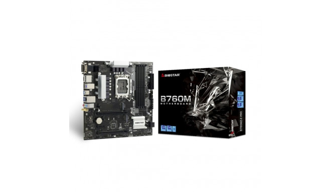 Motherboard Biostar B760MZ-E PRO Intel B760 LGA 1700