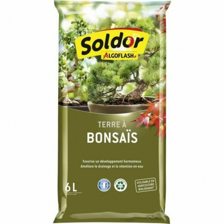 Potitaime kompost Algoflash TBONZ6 Bonsai 6 L