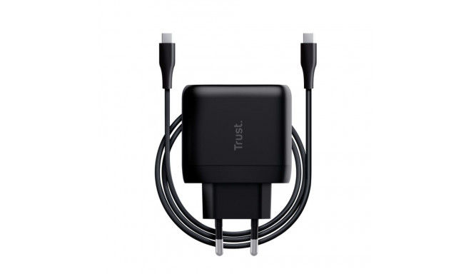 Seinalaadija + USB-C kaabel Trust Maxo Must 65 W