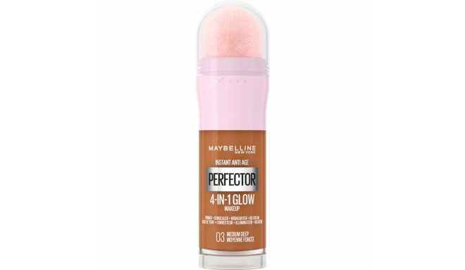 Korekcijas šķidrums Maybelline Instant Age Perfector Glow Nº 03-Medium Deep 20 ml