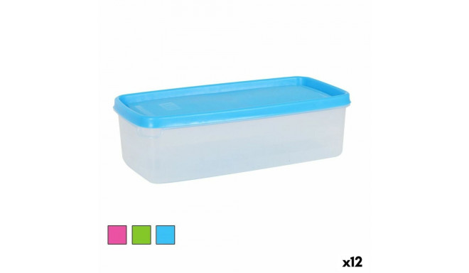 Lunch box Rectangular 23,5 x 11,5 x 7 cm (12 Units)
