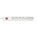 Power Socket 8 Sockets with Switch Activejet APN-8G (1,5 m)