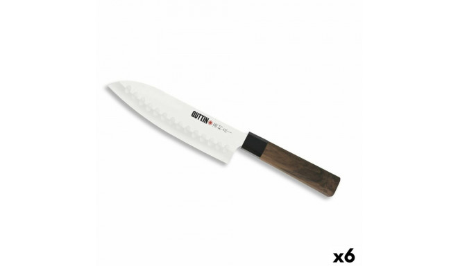 Кухонный нож Quttin Santoku Takamura 17 cm (6 штук)